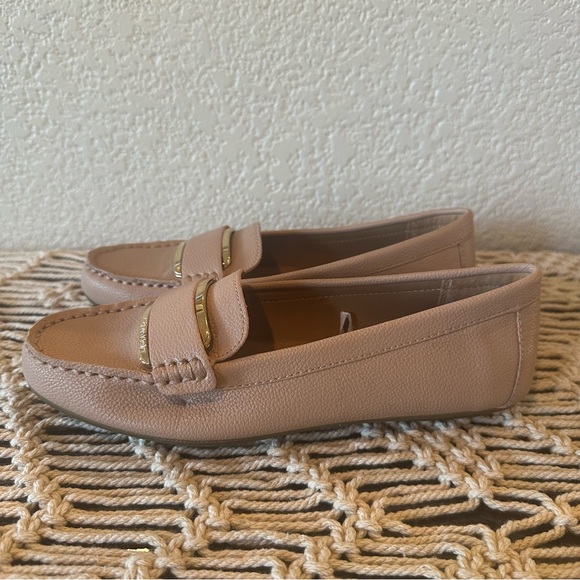 Calvin Klein Sand Leonie Slip On Driver Moc Loafers - Picture 8 of 14